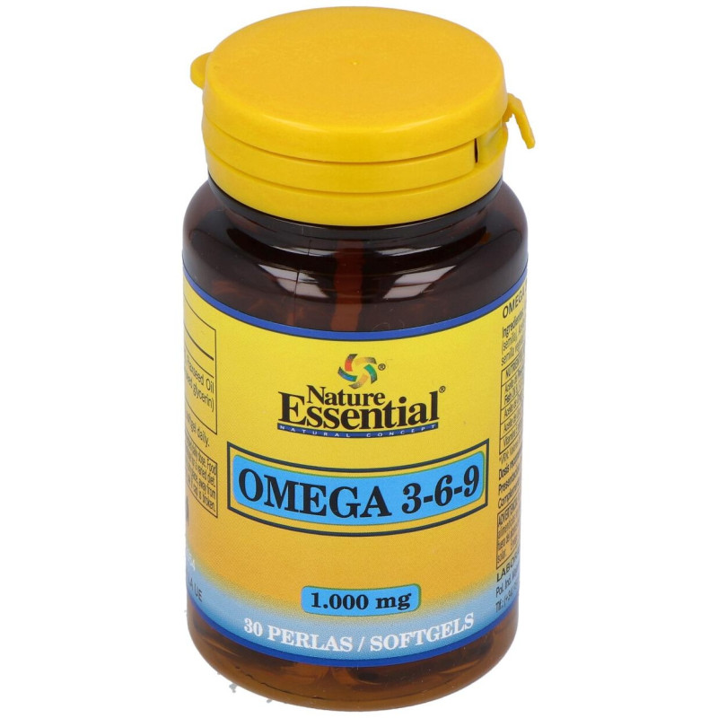 Omega 3 - 6 - 9 1000mg 30 Perlas - Nature Essential