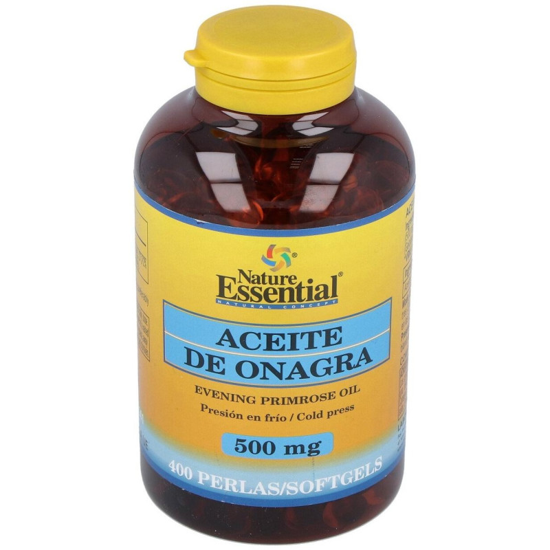 Aceite de Onagra 500mg. (10% Gla) 400perlas - Nature Essential