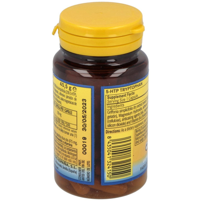 Triptofano 5 - Htp 100mg.+magnesio+vit. B6 60comp - Nature Essential