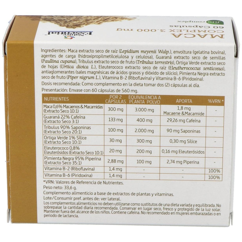 Nature Essential Maca Complex 3000Mg 60Caps