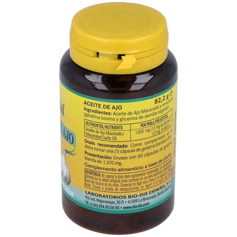 Garlic Oil 60 Perlas - Nature Essential