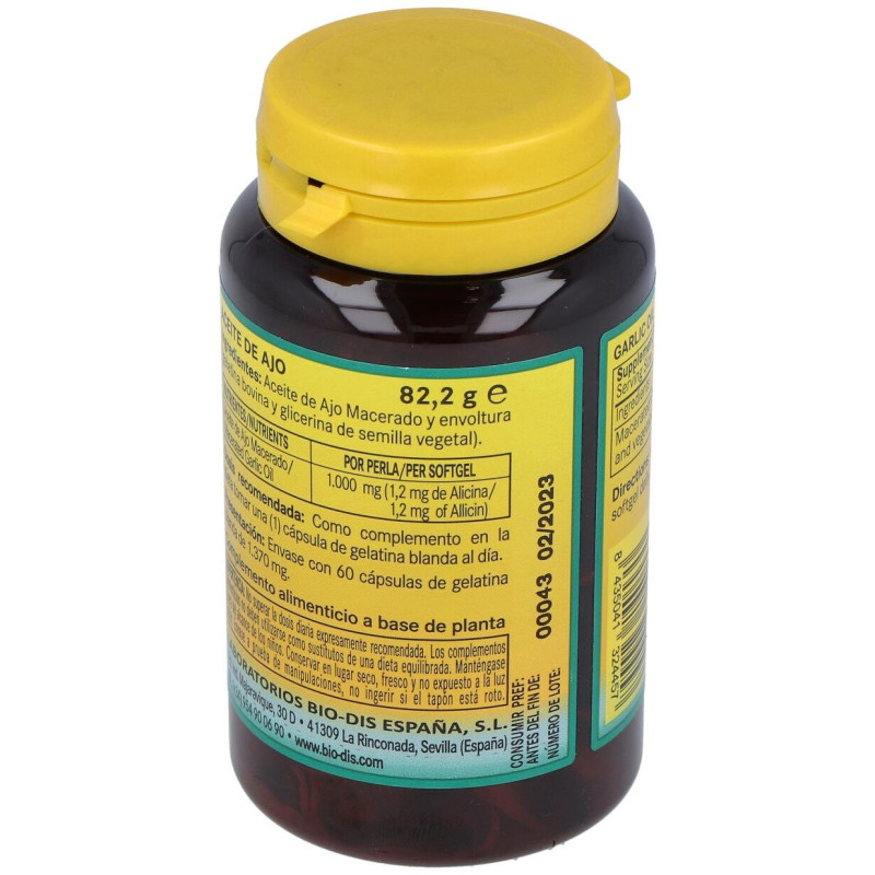 Garlic Oil 60 Perlas - Nature Essential