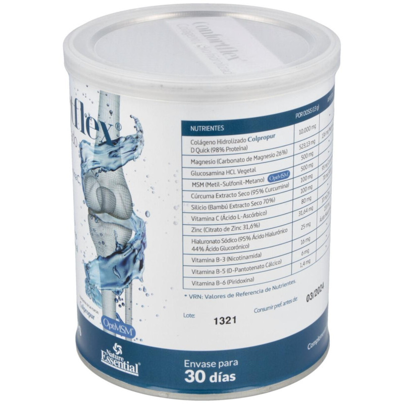 Confortflex Colageno Hidro+mg+vit. C+curcuma 390gr - Nature Essential