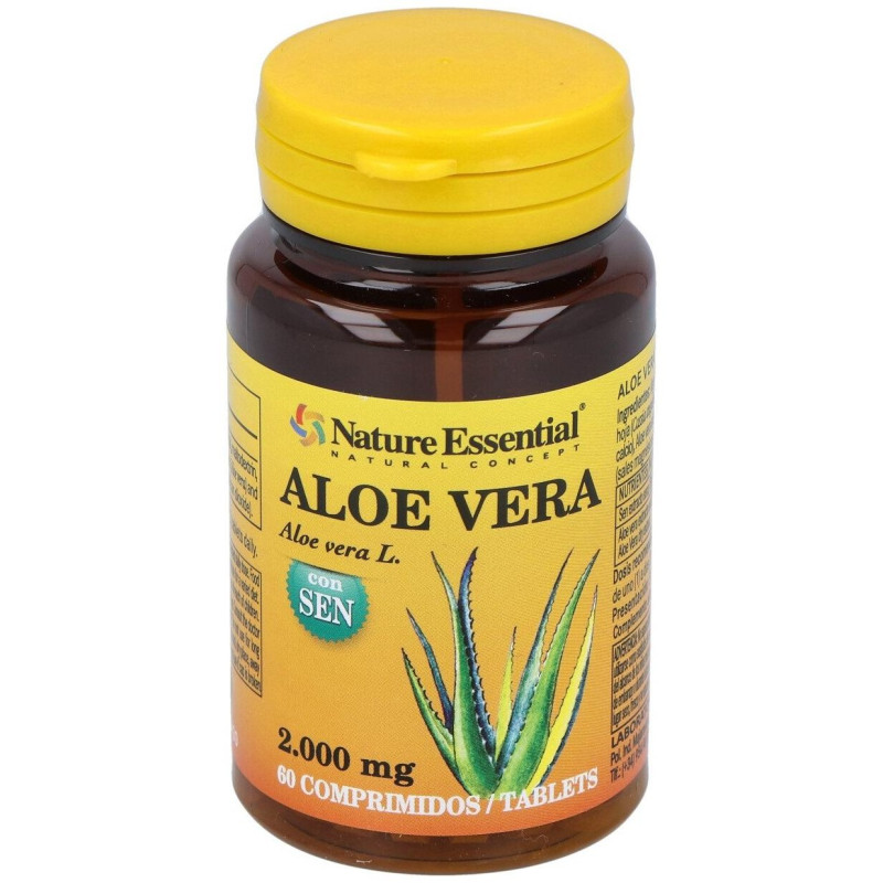 Aloe Vera 2000mg. con Sen 60comp - Nature Essential