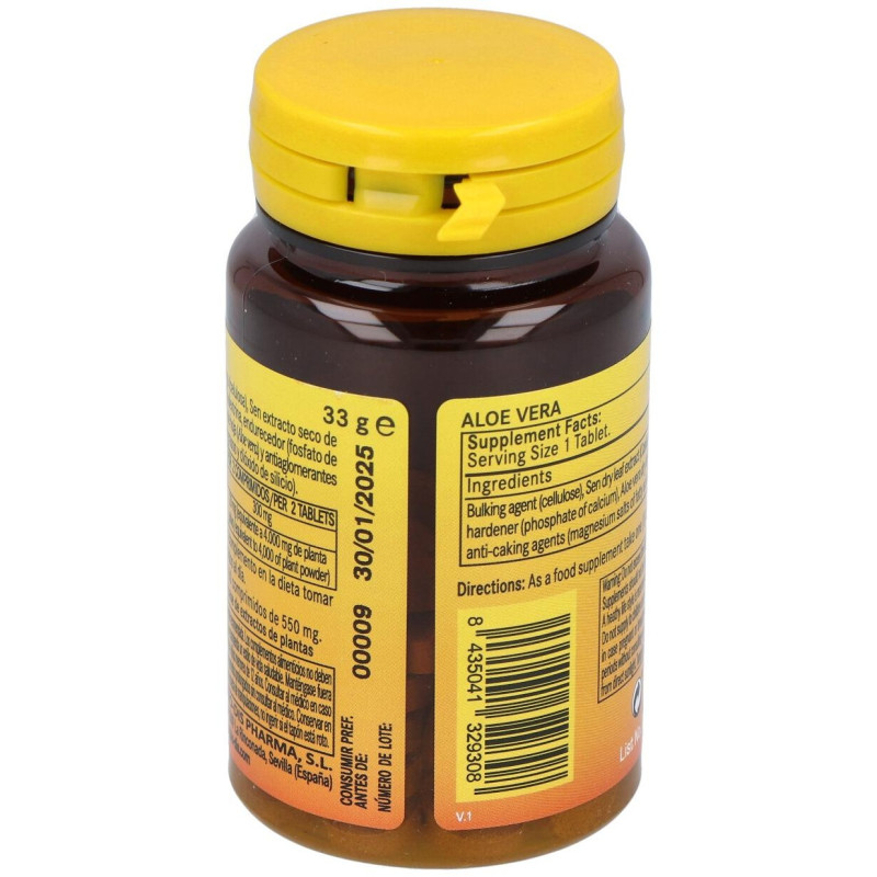 Aloe Vera 2000mg. con Sen 60comp - Nature Essential