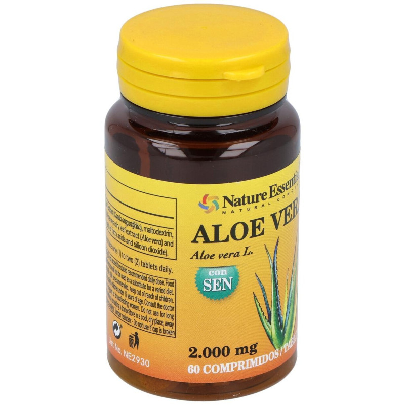 Aloe Vera 2000mg. con Sen 60comp - Nature Essential