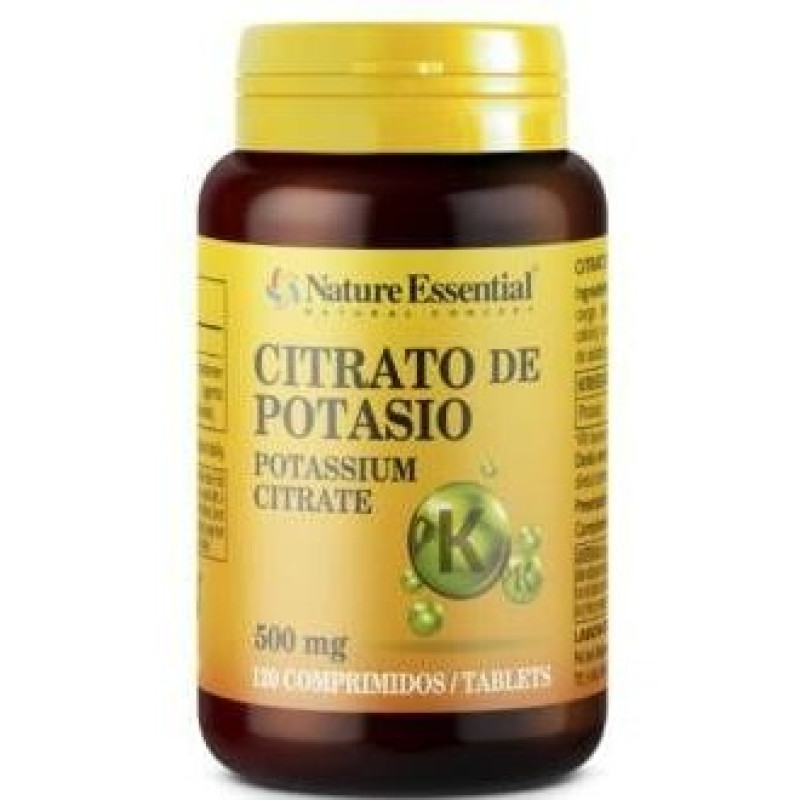Citrato de Potasio 500mg 120comp - Nature Essential