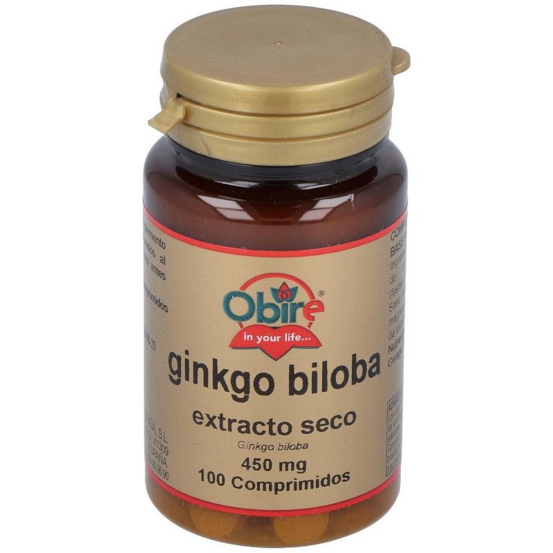 Ginkgo Biloba 500mg 100comp - Obire