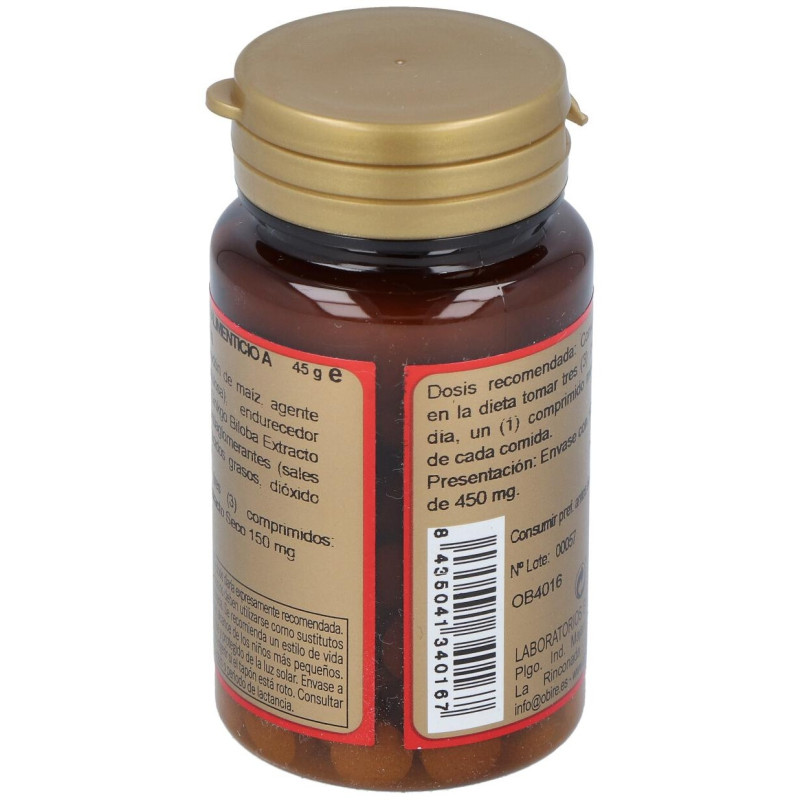 Ginkgo Biloba 500mg 100comp - Obire