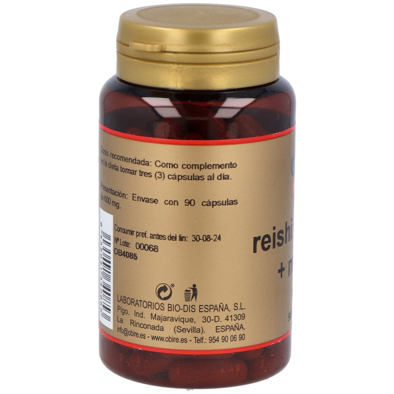 Obire Reishi Shitake Maitake 300Mg 90Caps