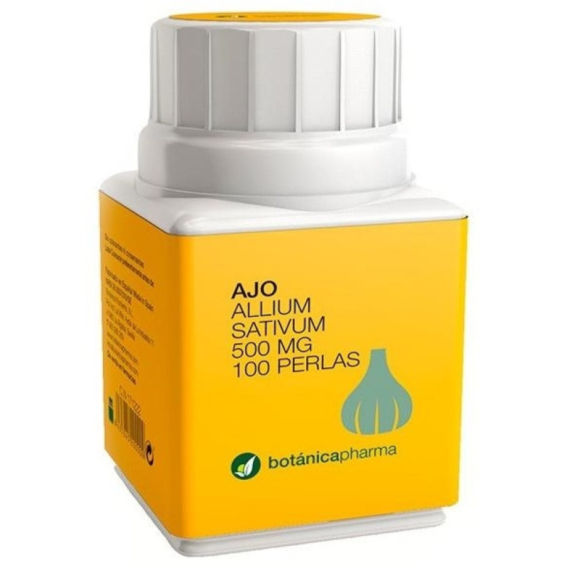 Ajo 500 mg 100 Perlas - Botanicapharma