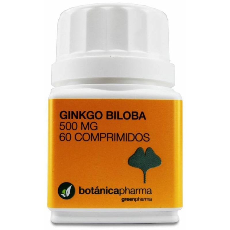 Botánicapharma Ginkgo Biloba 500 mg, 60 Comprimidos - Botanicapharma