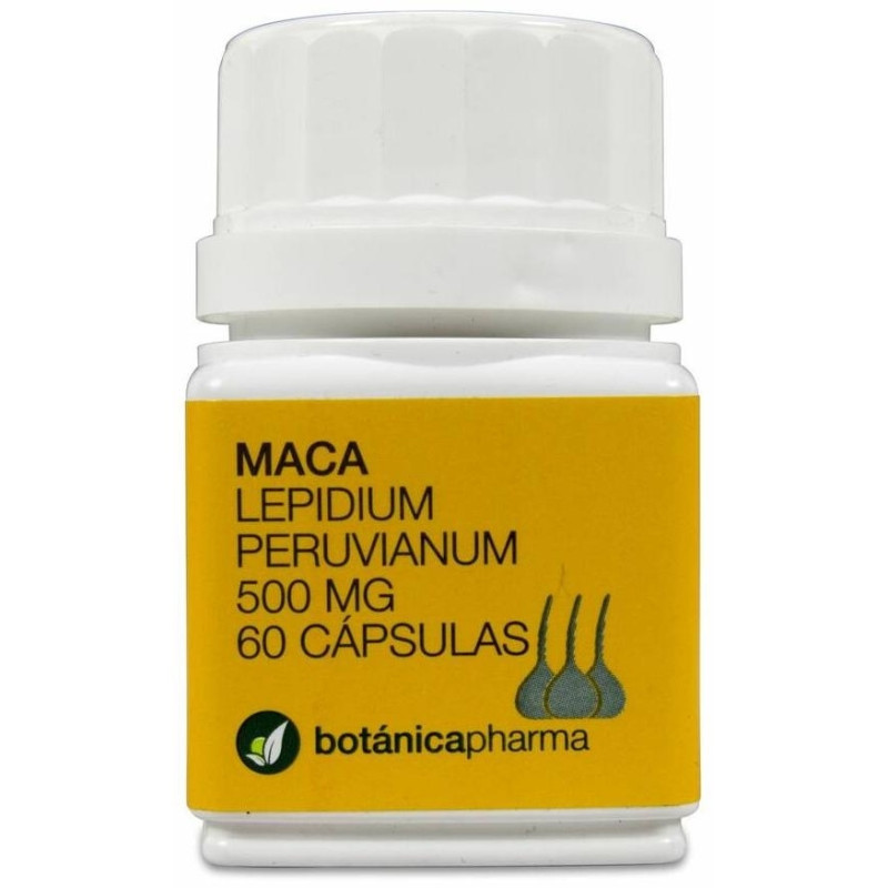 Maca Andina 500 mg, 60 Cápsulas - Botanicapharma