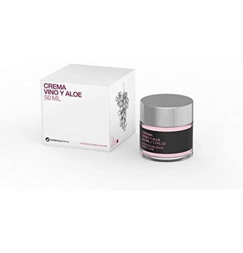 Crema Vino y Aloe Botanicapharma (1 Envase 50 ml) - Botanica Nutrients S.l