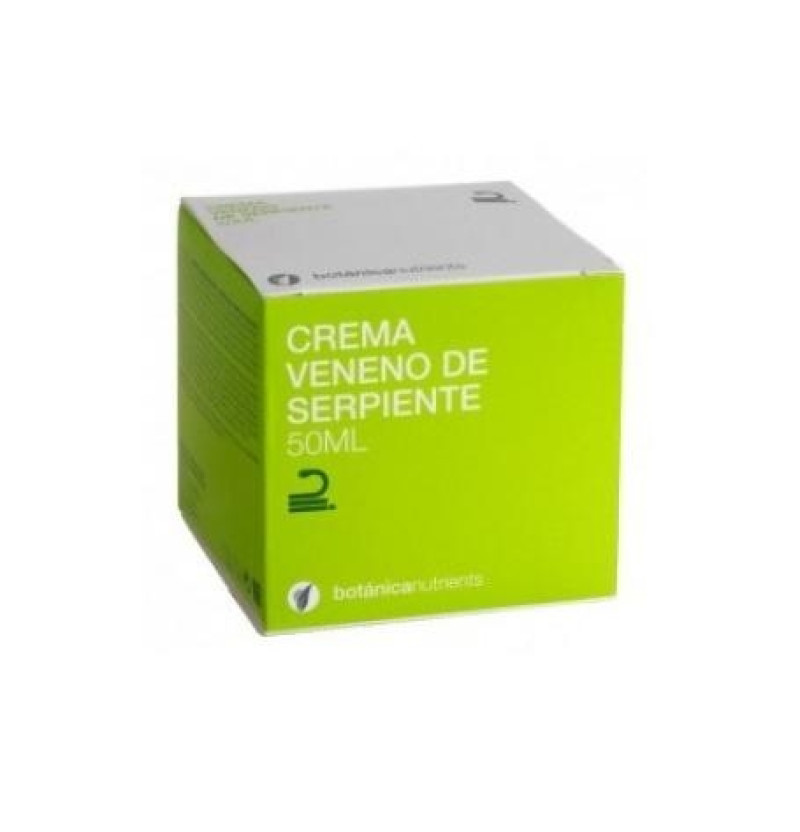 Crema Veneno de Serpientes Botanicapharma (1 Envase 50 ml) - Botanica Nutrients S.l