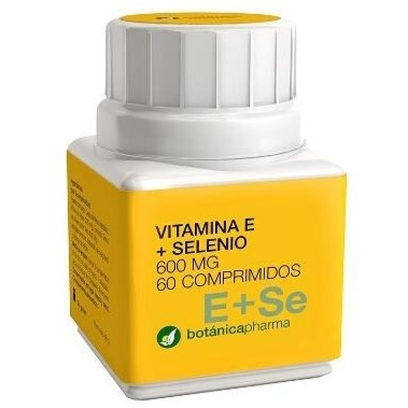 Vitamina e y Selenio 600mg 60com - Botanicapharma