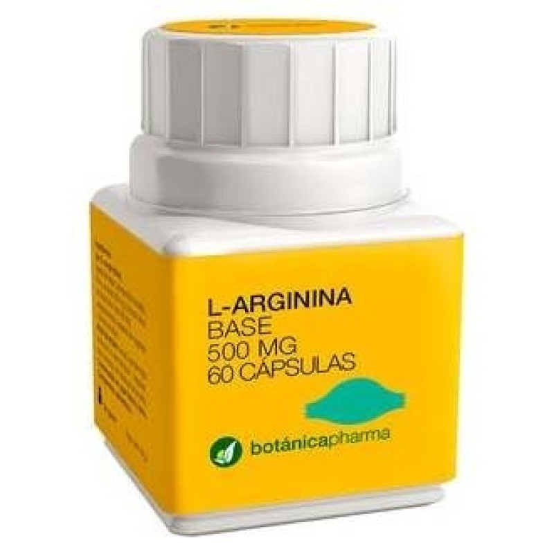 L - Arginina Base 500mg 60c - Botanicapharma