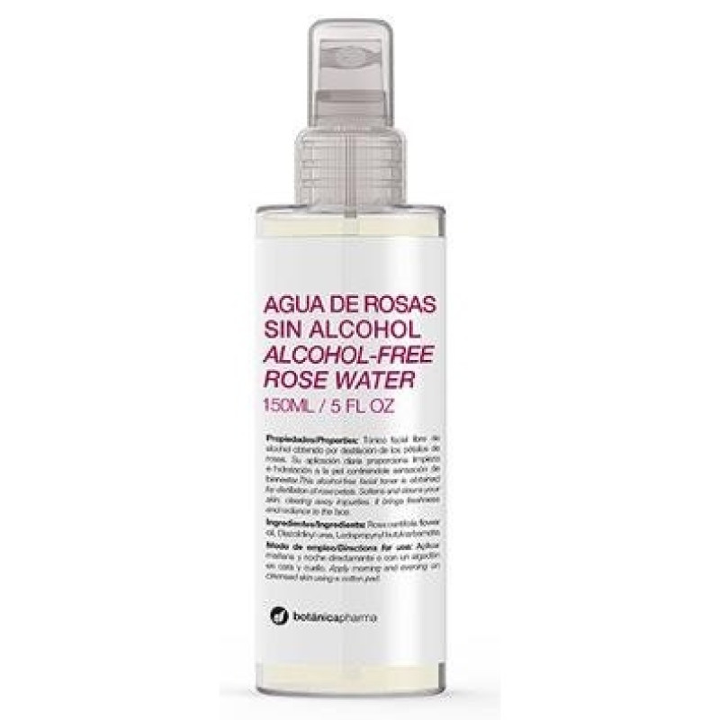 Botanica Pharma Agua de Rosas sin Alcohol Spray 150ml - Botanicapharma