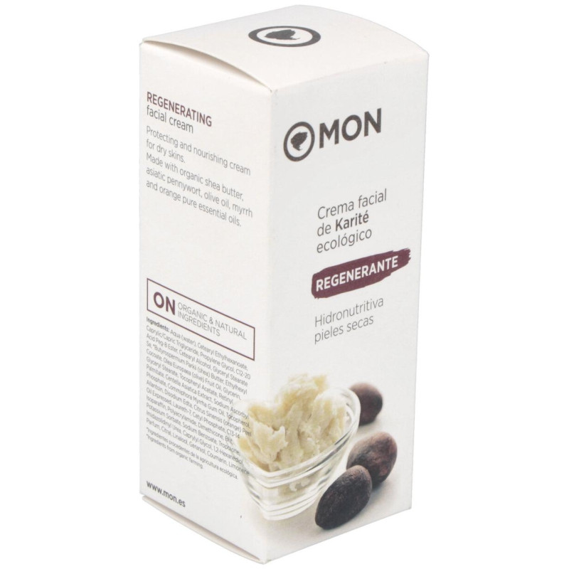 Mon Crema Facial Regenerant Karite 50ml - Mon Deconatur