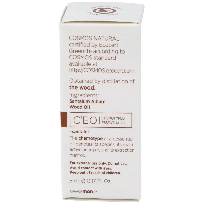 Mon Aceite Esencial Sandalo 5 ml - Mon Deconatur