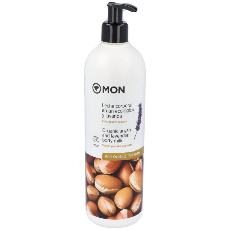 Mon Leche Corporal Argán y Lavanda Eco 500ml - Mon Deconatur