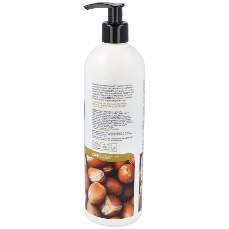 Mon Leche Corporal Argán y Lavanda Eco 500ml - Mon Deconatur