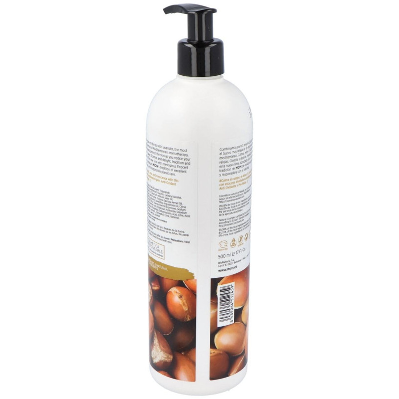 Mon Leche Corporal Argán y Lavanda Eco 500ml - Mon Deconatur