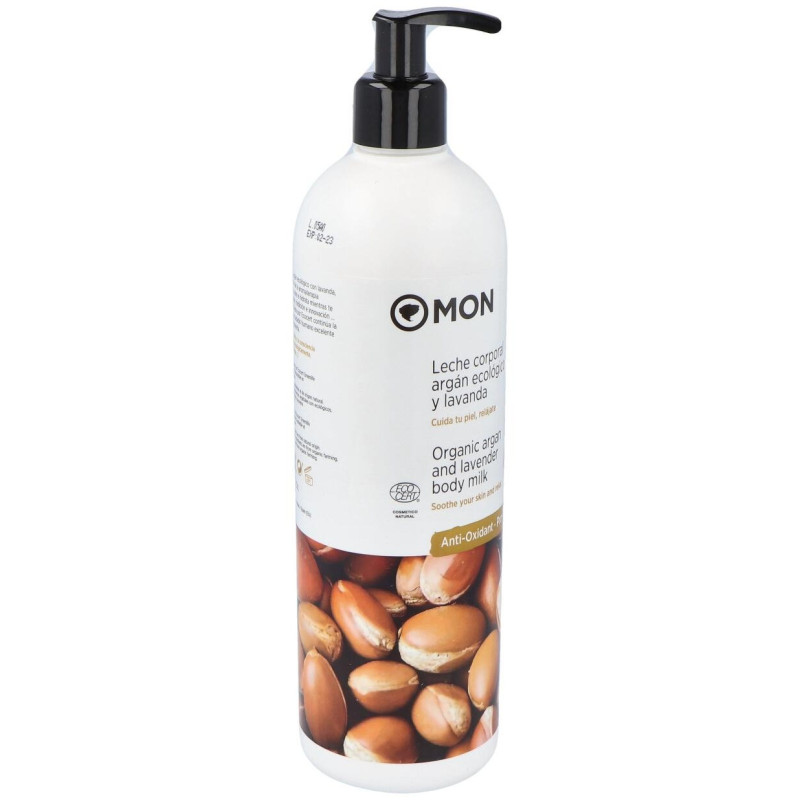Mon Leche Corporal Argán y Lavanda Eco 500ml - Mon Deconatur