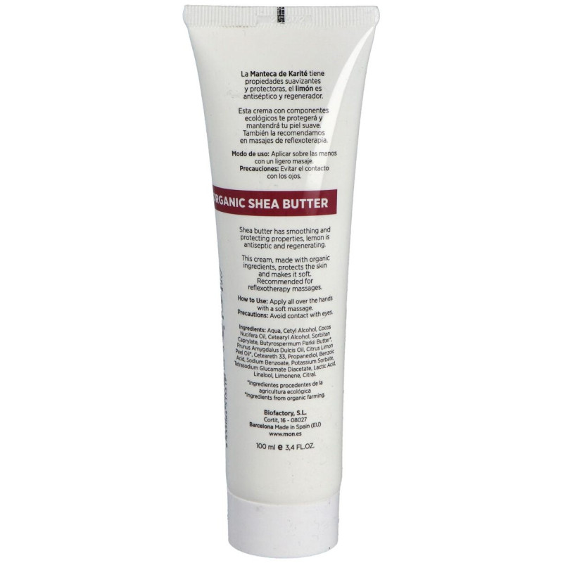 Crema de Manos y Pies Karite 100ml - Mon Deconatur