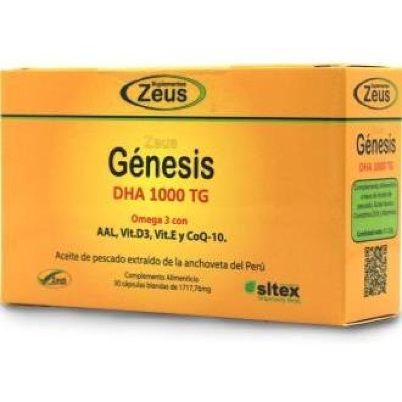 Genesis Dha Tg 1000 Omega 3 30cap. 2 - Zeus