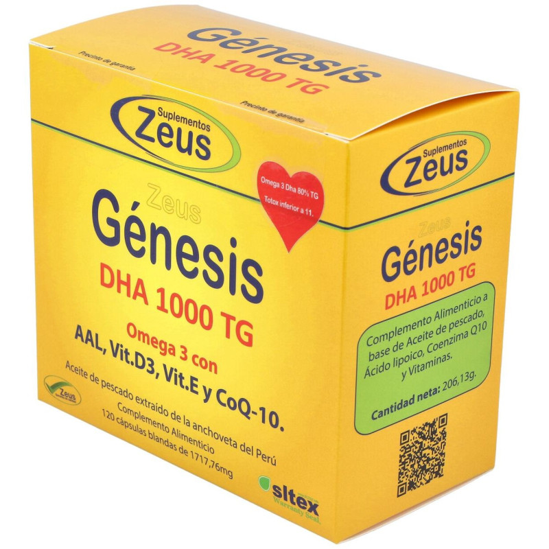 Genesis Dha Tg 1000 Omega 3 120cap. 2 - Zeus