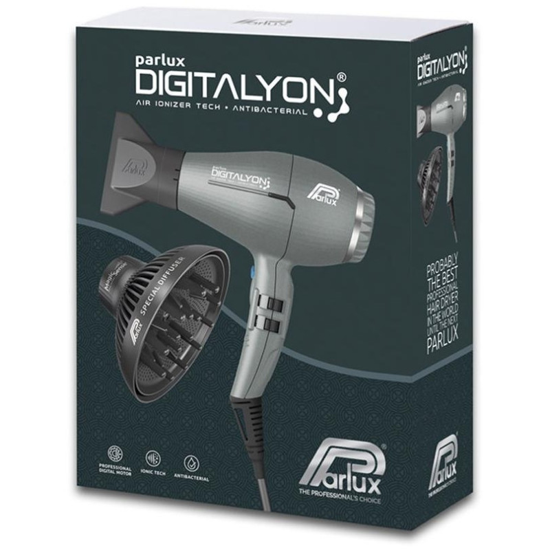 Digitalyon Gris Glitter Lote 4 Pz - Parlux
