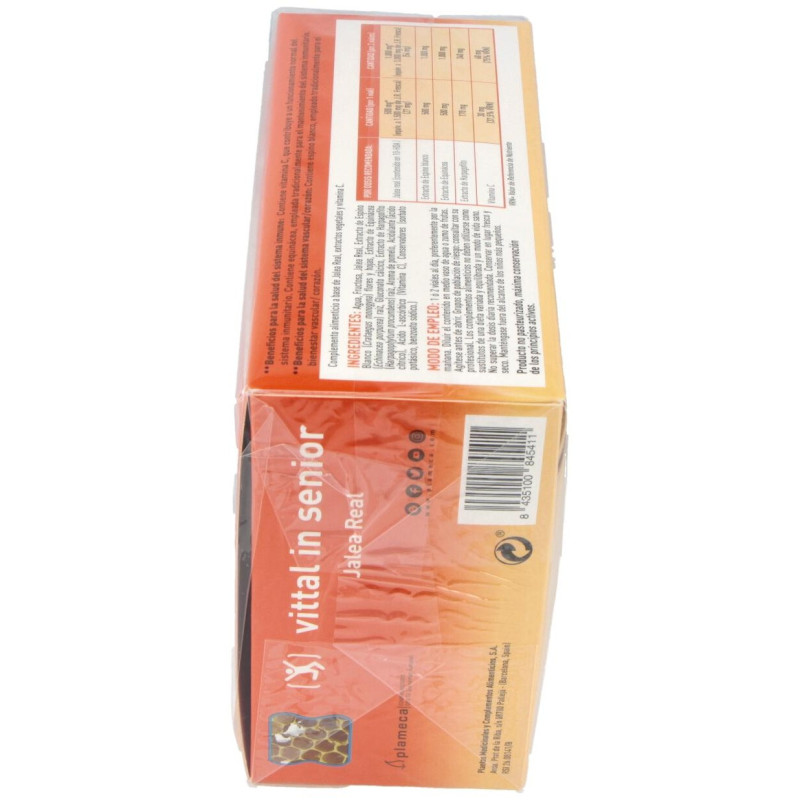 Plameca Vittal In Senior 20V X 10Ml Jalea R