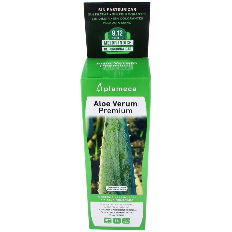 Aloe Verum Premium sin Aloina 1litro - Plameca