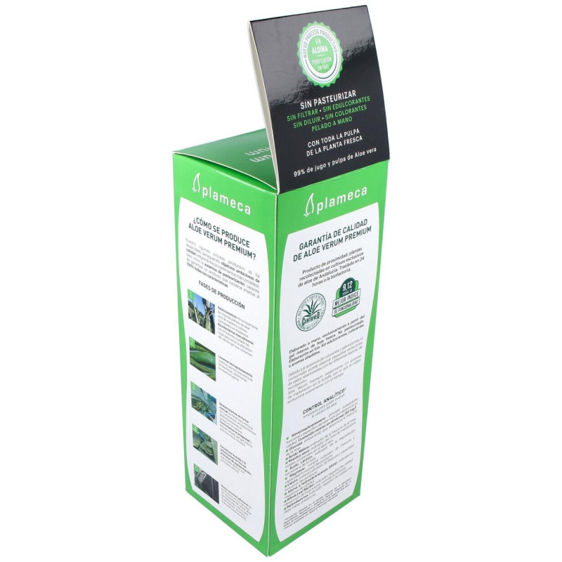 Aloe Verum Premium sin Aloina 1litro - Plameca