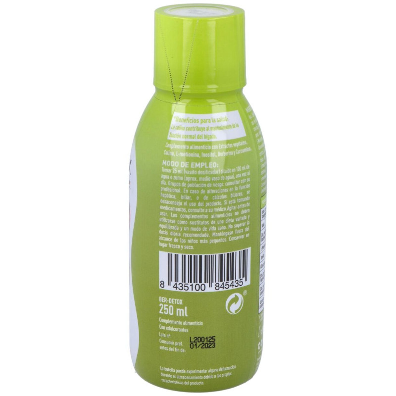 Ber - Detox Sabor Fresa 250ml - Plameca