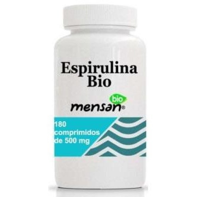 Espirulina 500mg 180caps - Mensan