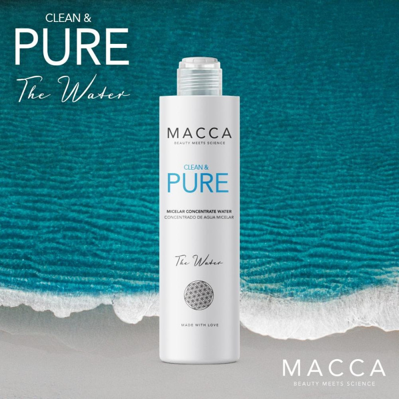Clean y Pure Micelar Concentrate Water 200ml - Macca