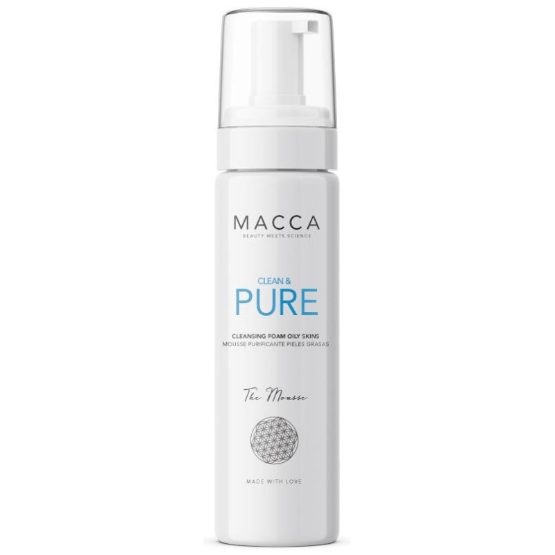 Clean y Pure Cleansing Foam Oily Skins 200ml - Macca