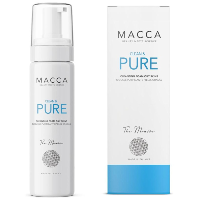Clean y Pure Cleansing Foam Oily Skins 200ml - Macca
