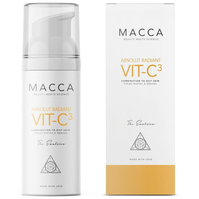 Absolut Radiant Vit - C3 Emulsion Combination To Oily Skin 50ml - Macca