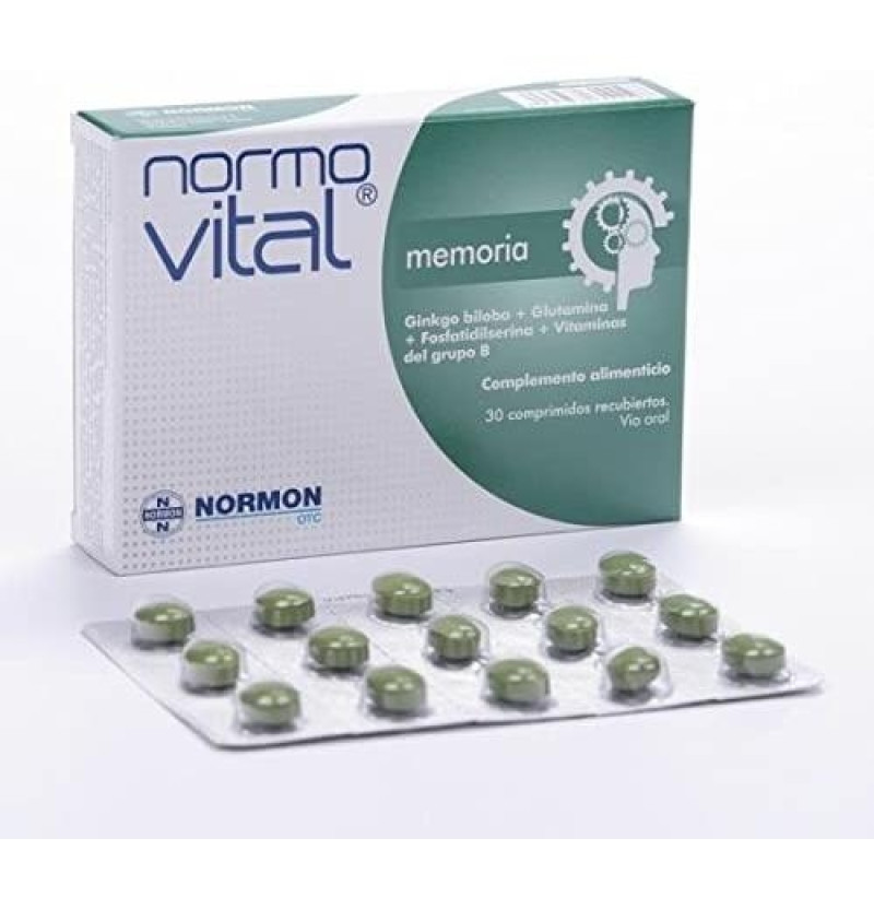 Normocare Memoria (30 Comprimidos Recubiertos) - Normon