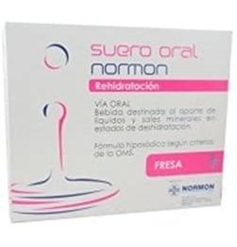 Suero Oral Normon Pack (2 Bricks 250 ml Sabor Fresa) - Normon