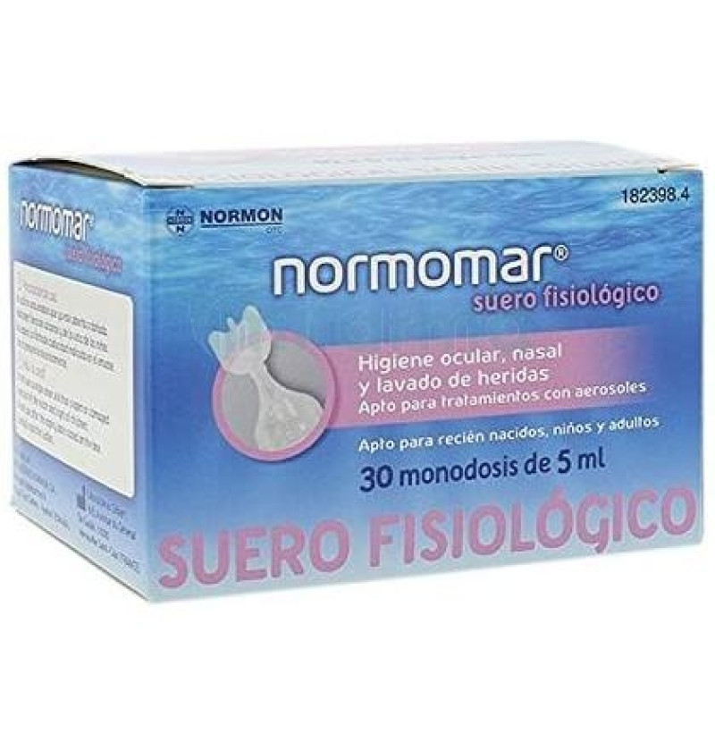 Normomar Suero Fisiologico (5 ml 30 Monodosis) - Normon