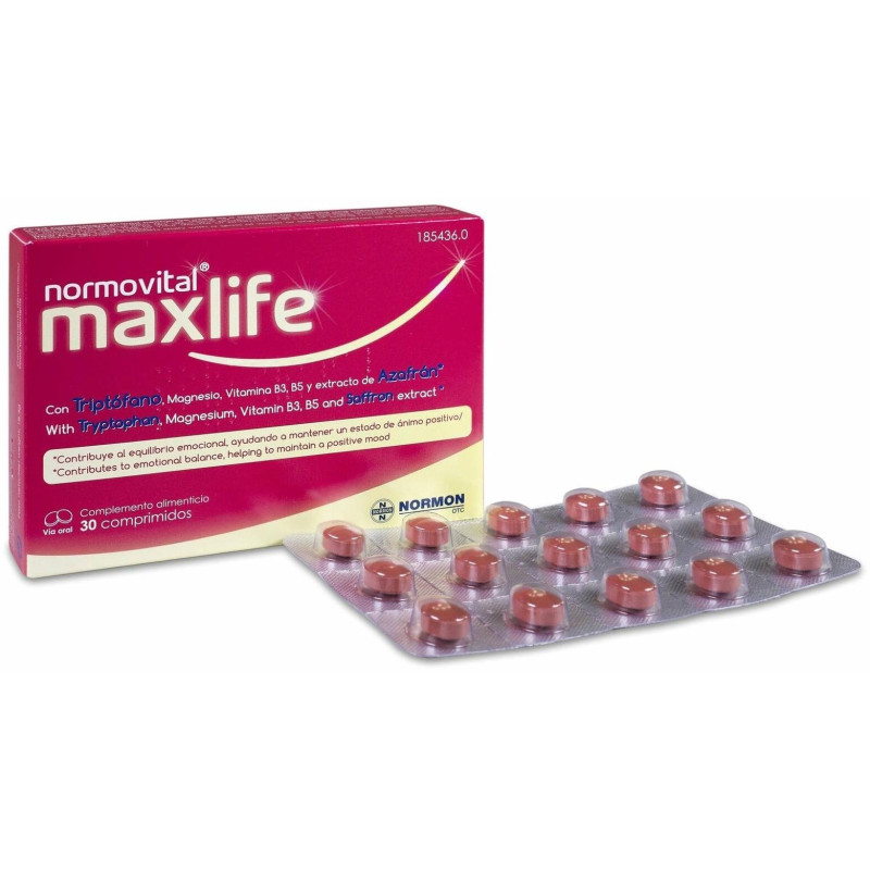 Maxlife 30 Comprimidos - Normovital