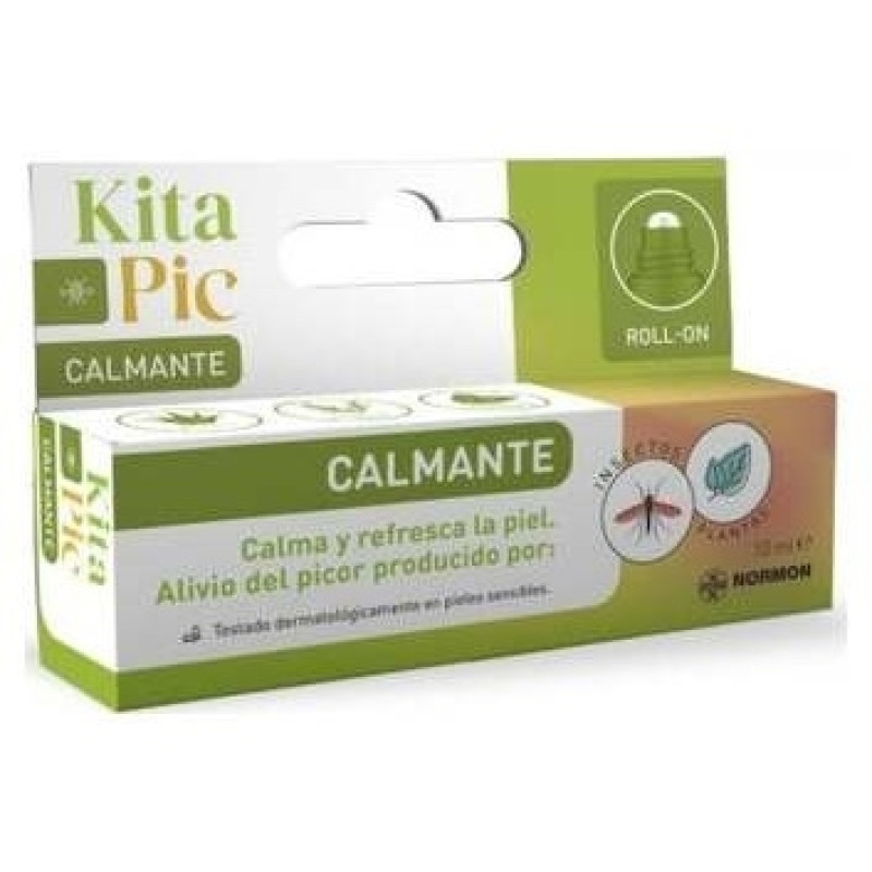 Normon Kitapic Calmante Solución Contra Picaduras en Roll - On 10ml - Kitapic