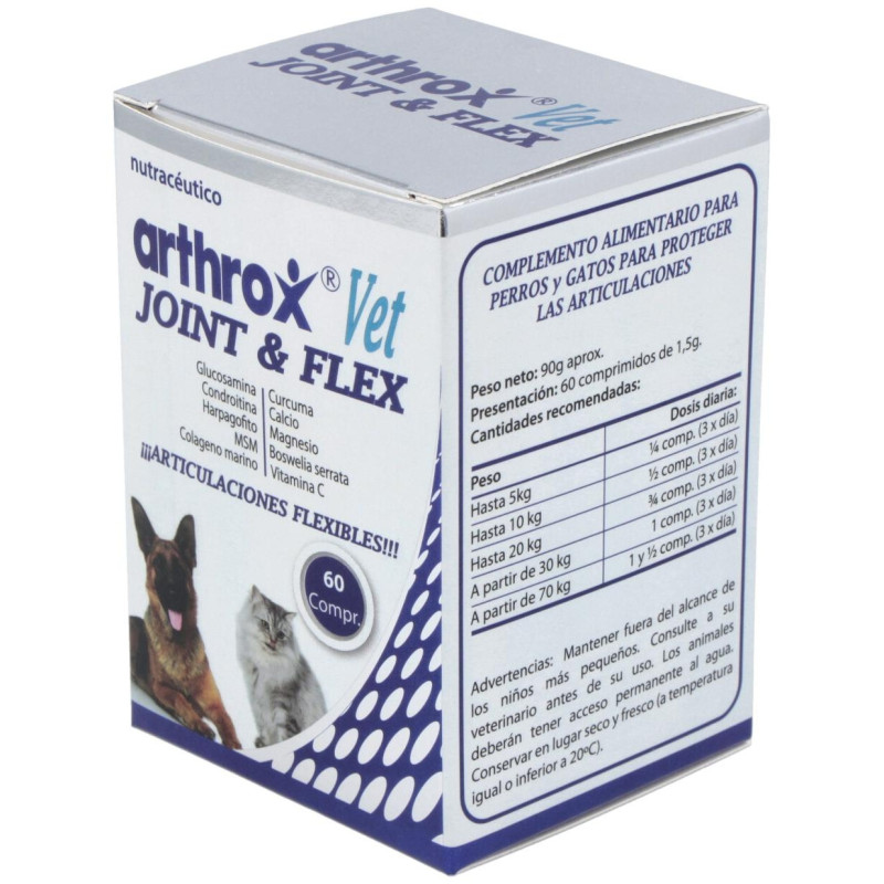 Arthrox Vet Joint y Flex 60comp. Veterinaria - Cumediet