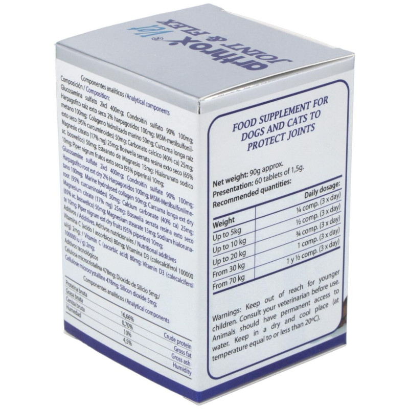Arthrox Vet Joint y Flex 60comp. Veterinaria - Cumediet