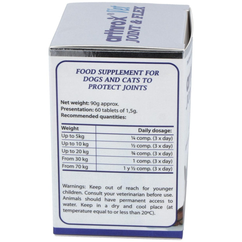 Arthrox Vet Joint y Flex 60comp. Veterinaria - Cumediet