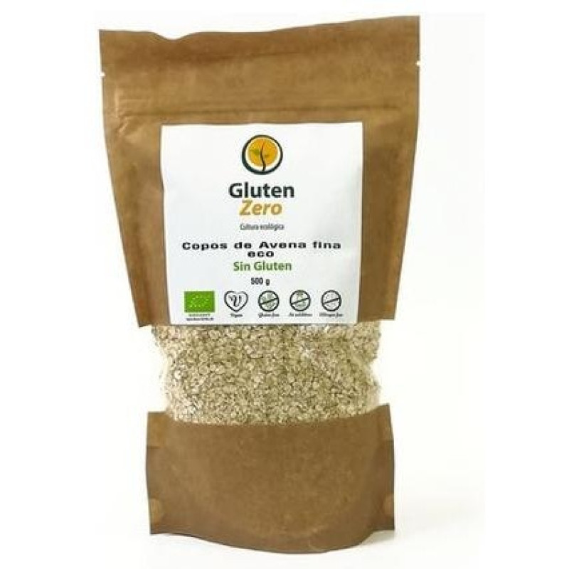 Copos de Avena Finos Eco 500g - Gluten Zero